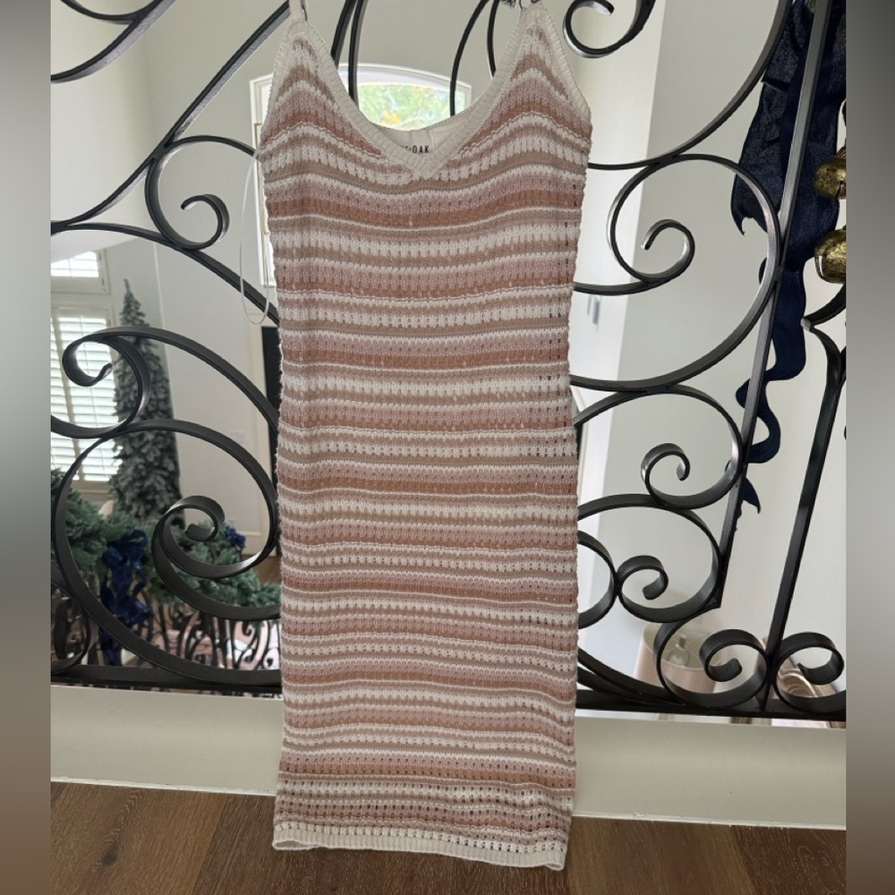 Olive and Oak Crochet Midi Dress